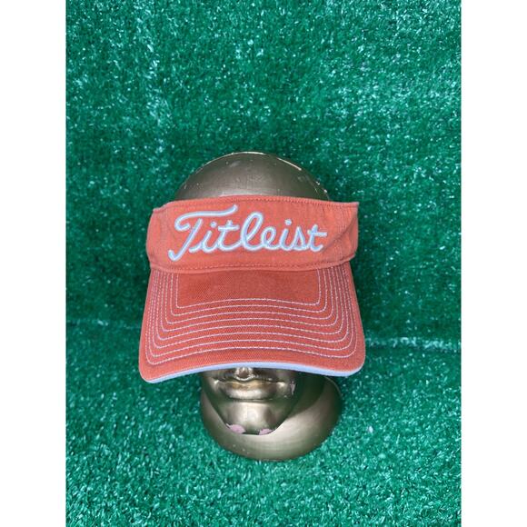 Titleist Golf Visor Salmon Red - Picture 1 of 6